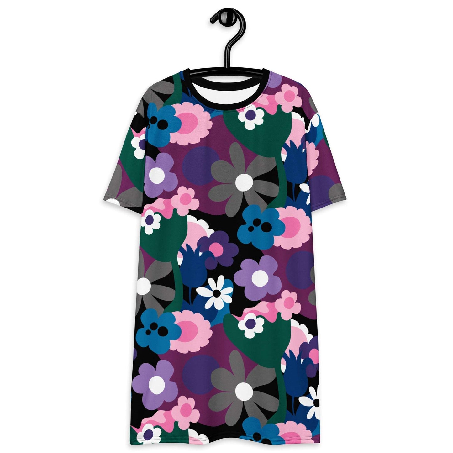 T-Shirt Dress - FLORALEI cool