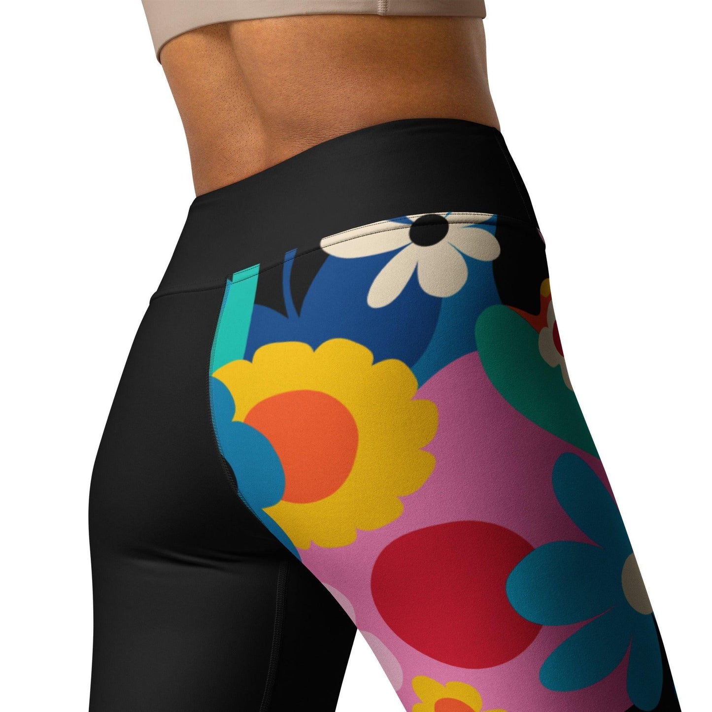 Yoga Leggings - FLORALEI
