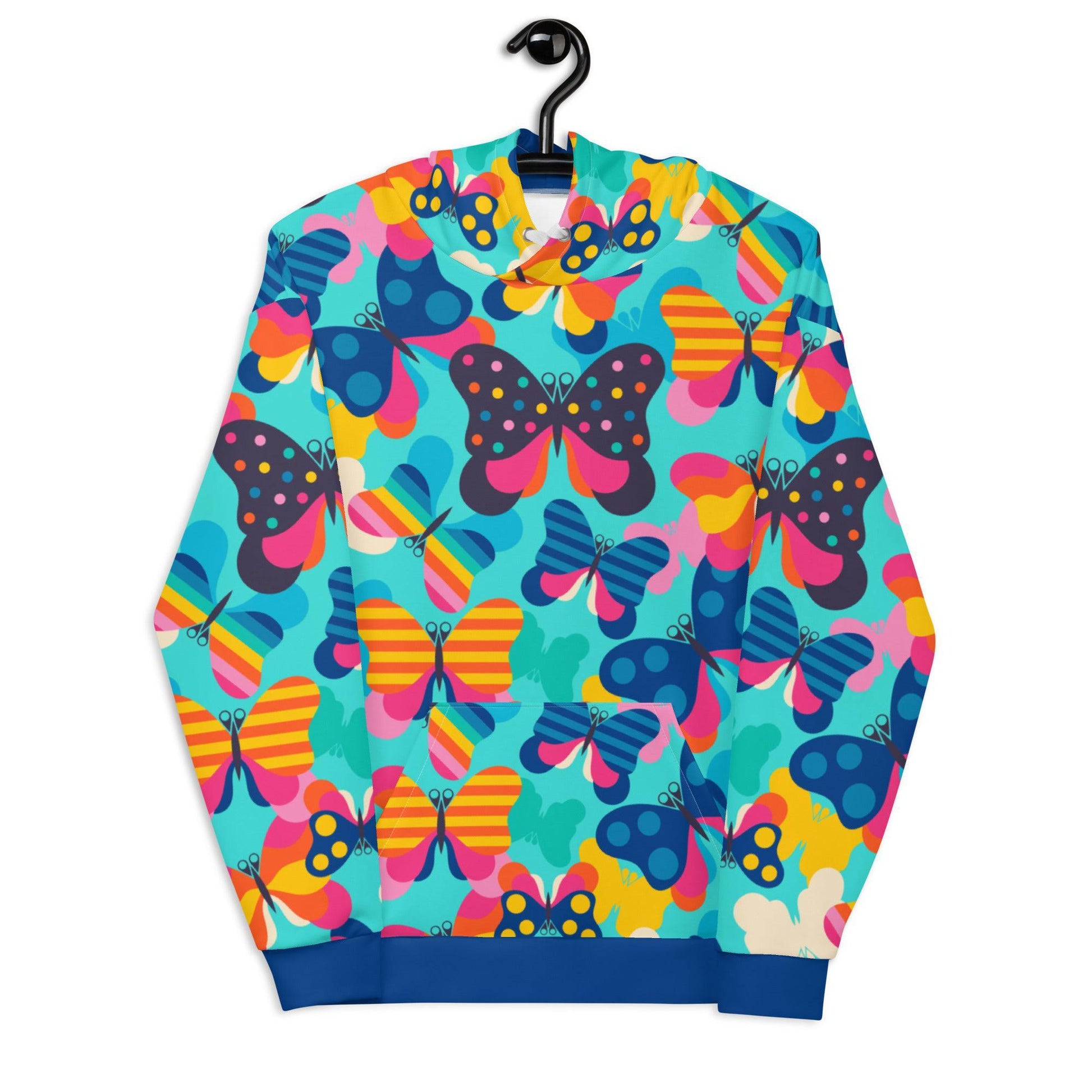 Hoodie - FLYRAVE turquoise