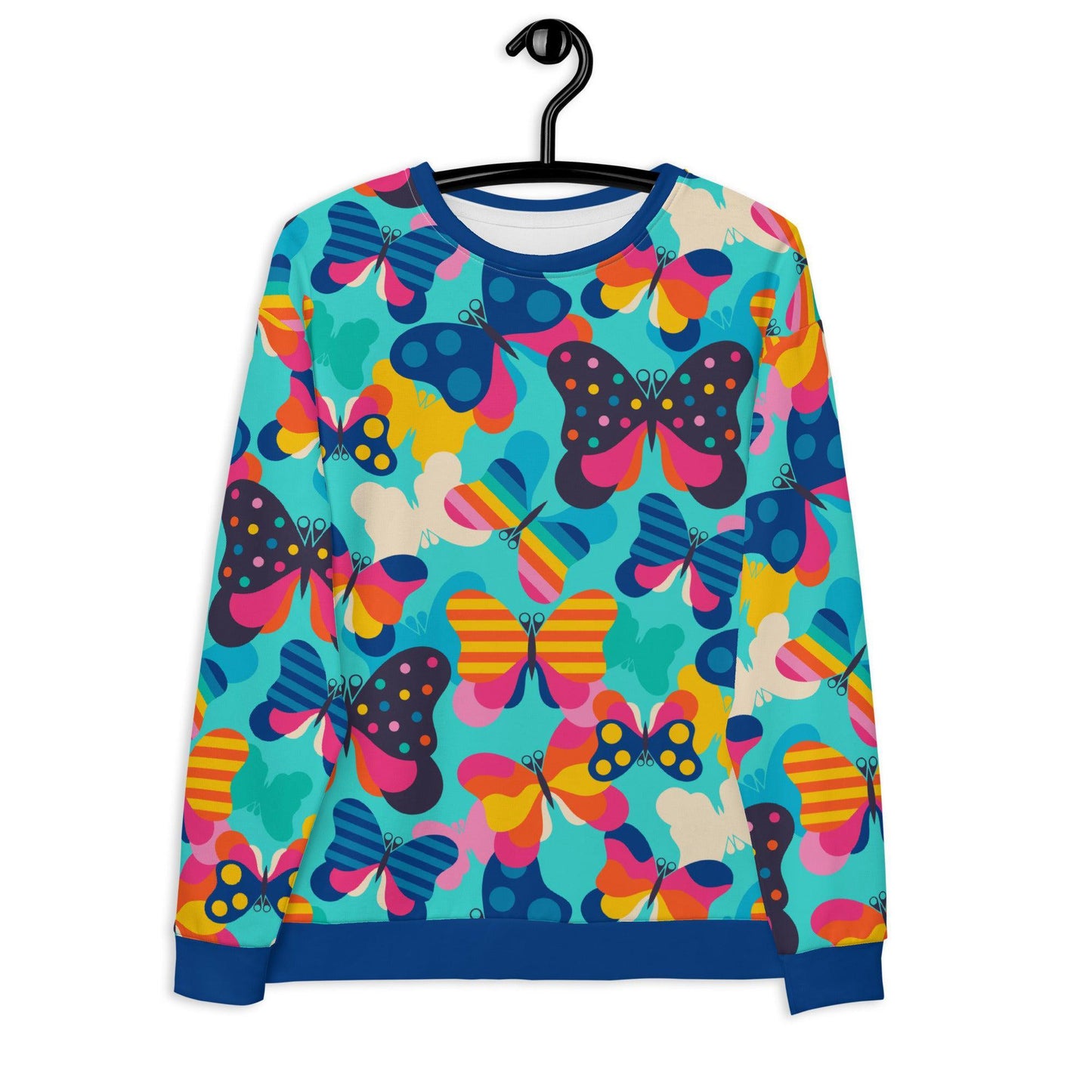 Sweatshirt - FLYRAVE turquoise