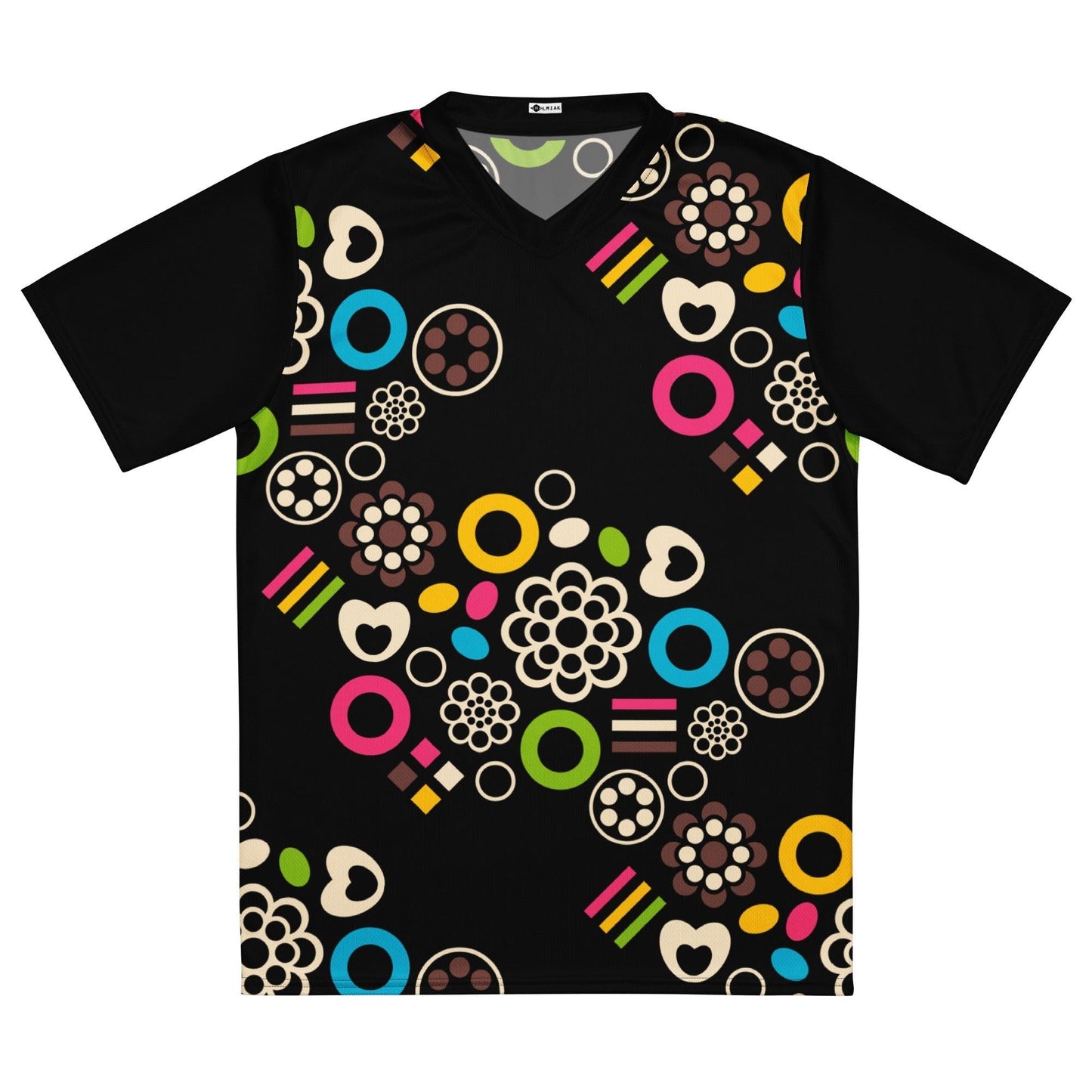 Sports Jersey - FOREVER SWEET - Colorful candy mix print 6XL