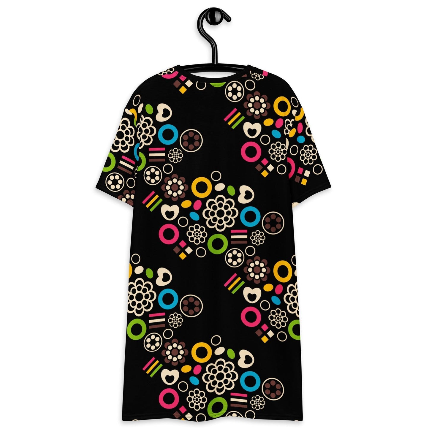 T-shirt dress - FOREVER SWEET - Colorful candy mix print