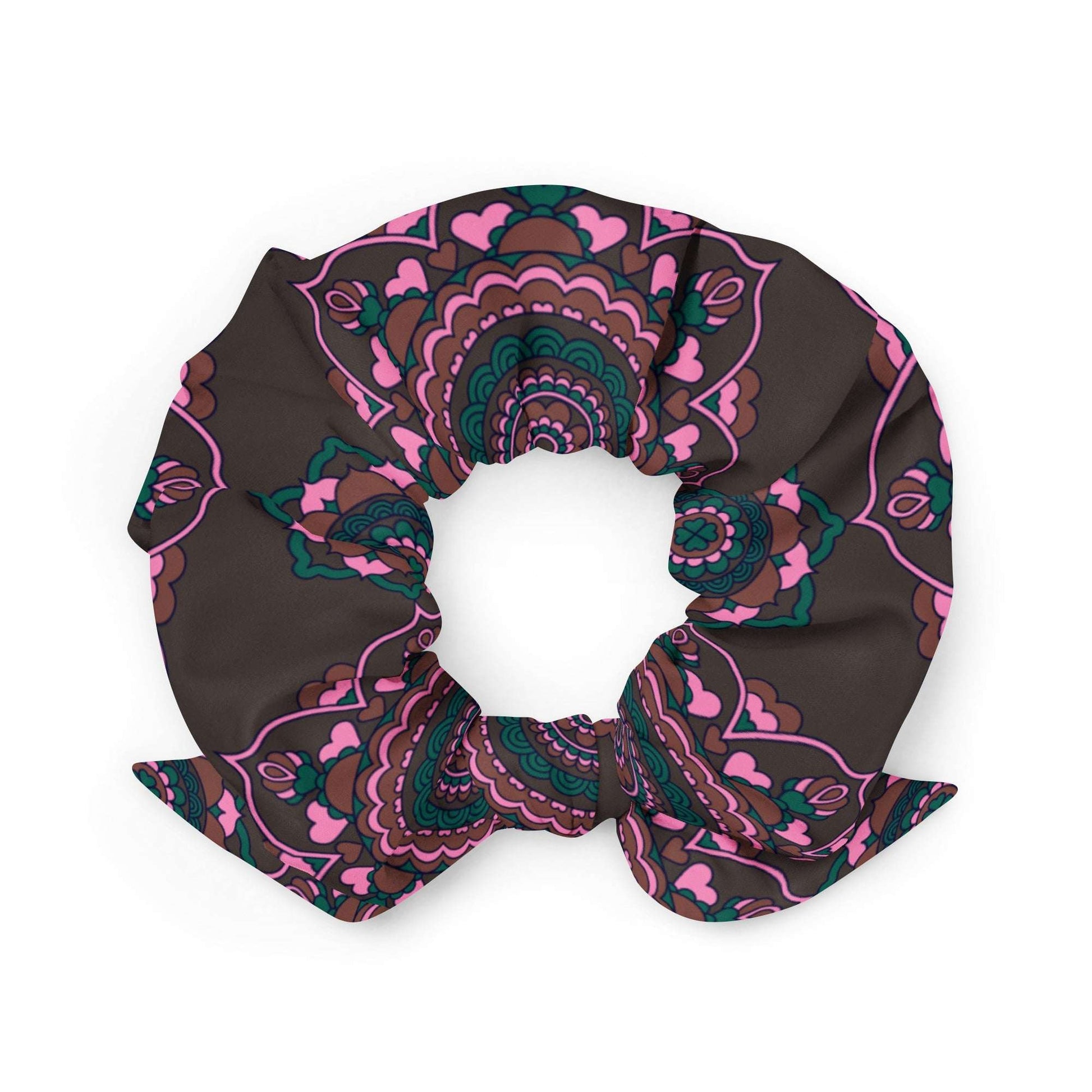 Scrunchie - FOREVERMORE pink brown