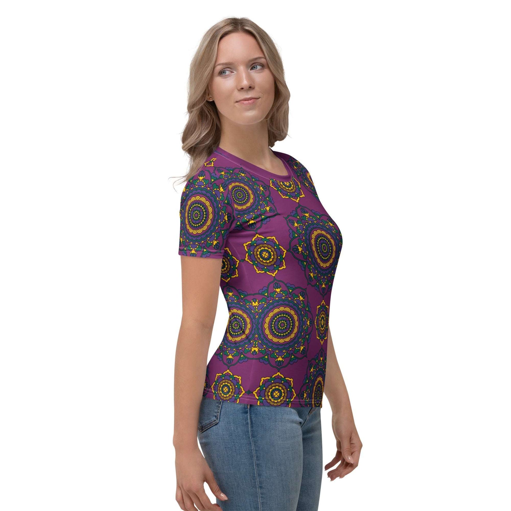 Woman's T-Shirt - FOREVERMORE plum