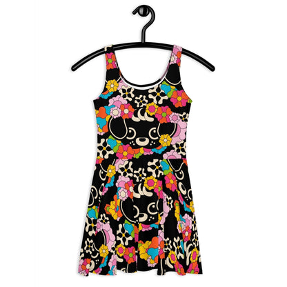 Skater Dress - FUNKYPUP black