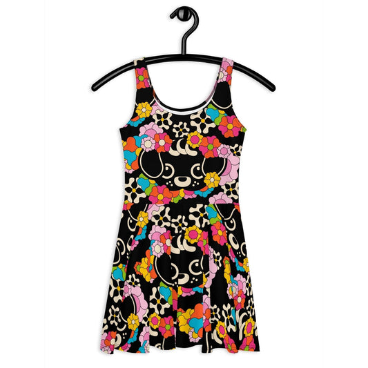 Skater Dress - FUNKYPUP black