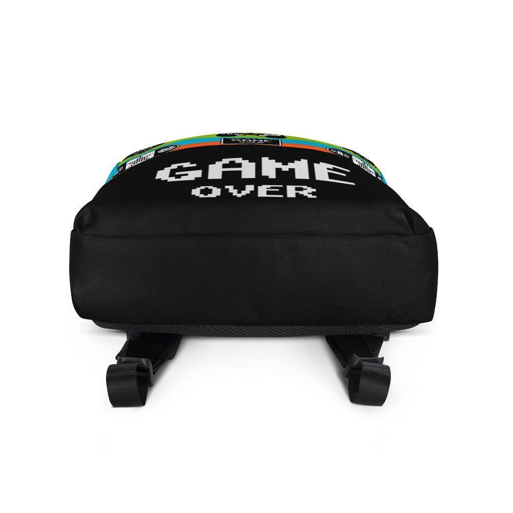Backpack - GAME OVER - Playful gaming print