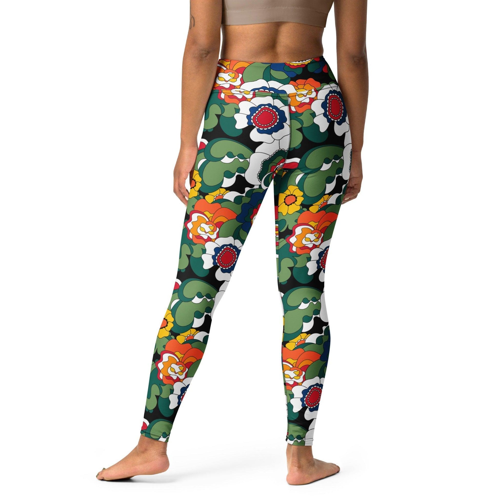 Yoga Leggings - GROOVY KURBITS black