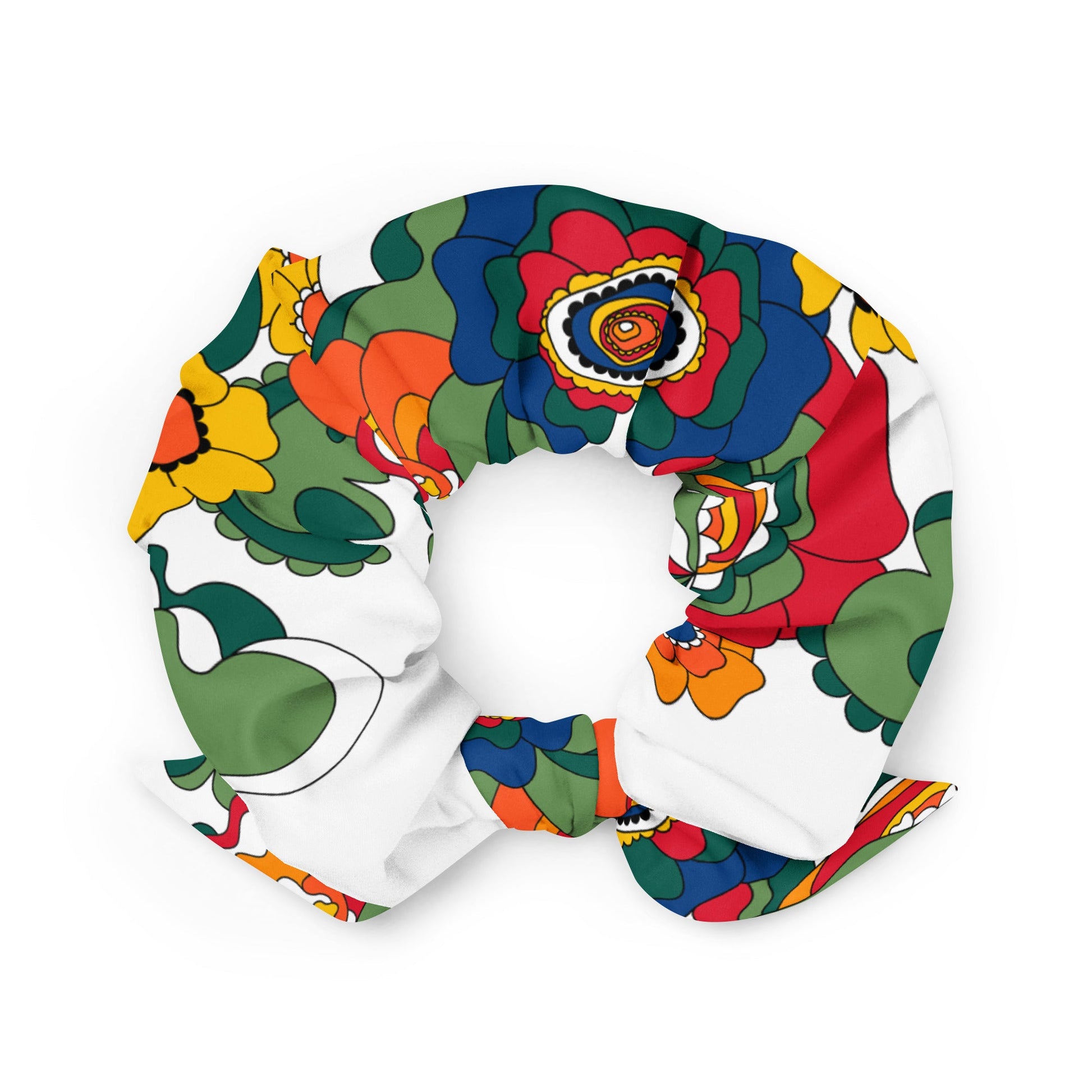 Scrunchie - GROOVY KURBITS white