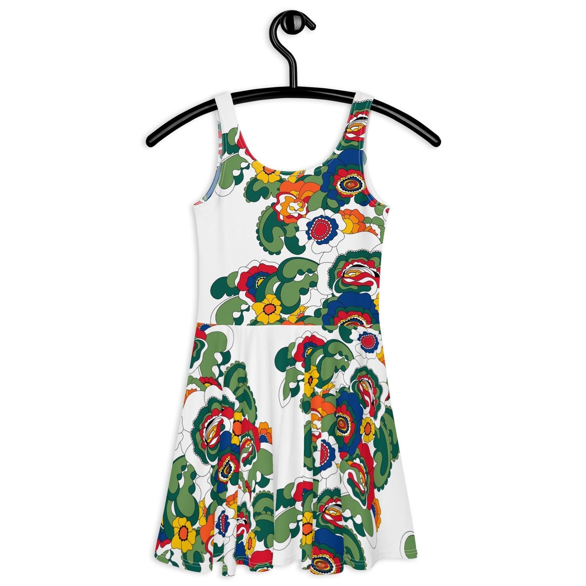 Skater Dress - GROOVY KURBITS white