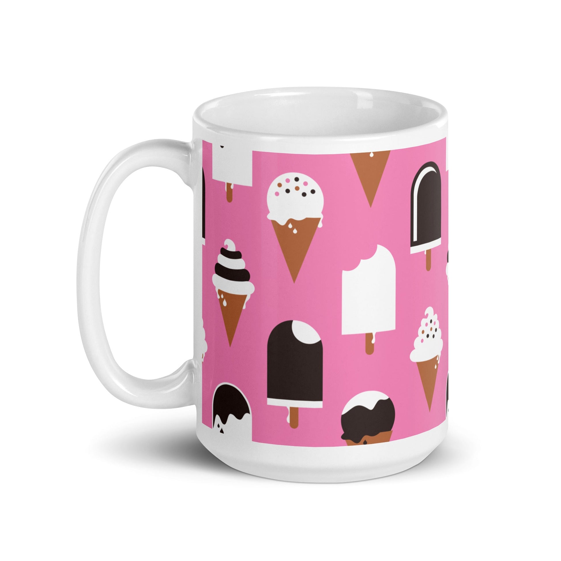 Mug - JÄDE pink - Happy ice cream print