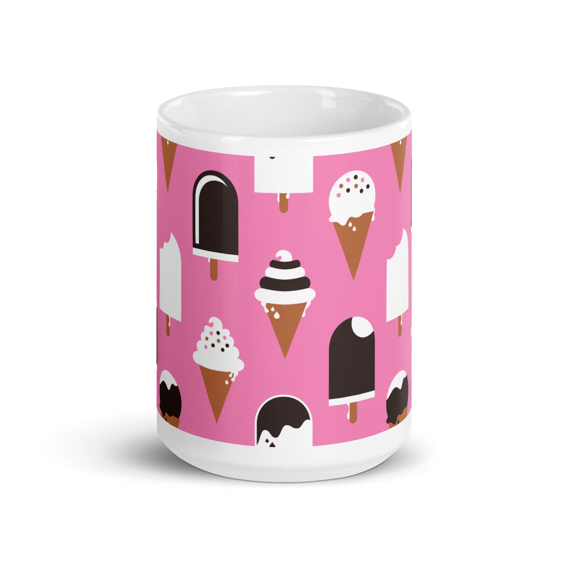 Mug - JÄDE pink - Happy ice cream print