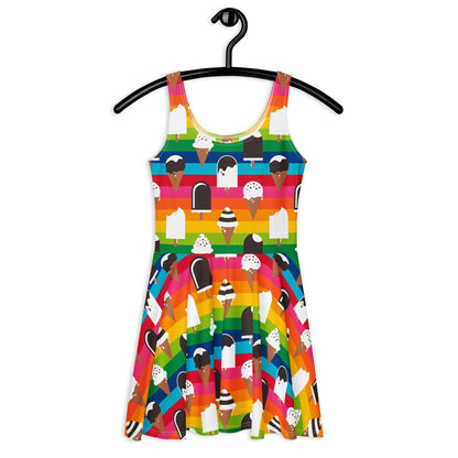 Skater Dress - JÄDE rainbow