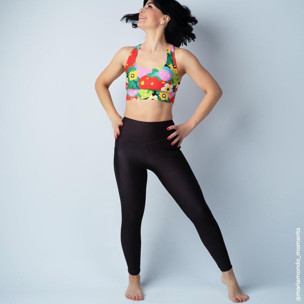 OUTLET - LEGGINGSIT TASKUILLA - BLACK - KOKO S | SHALMIAK