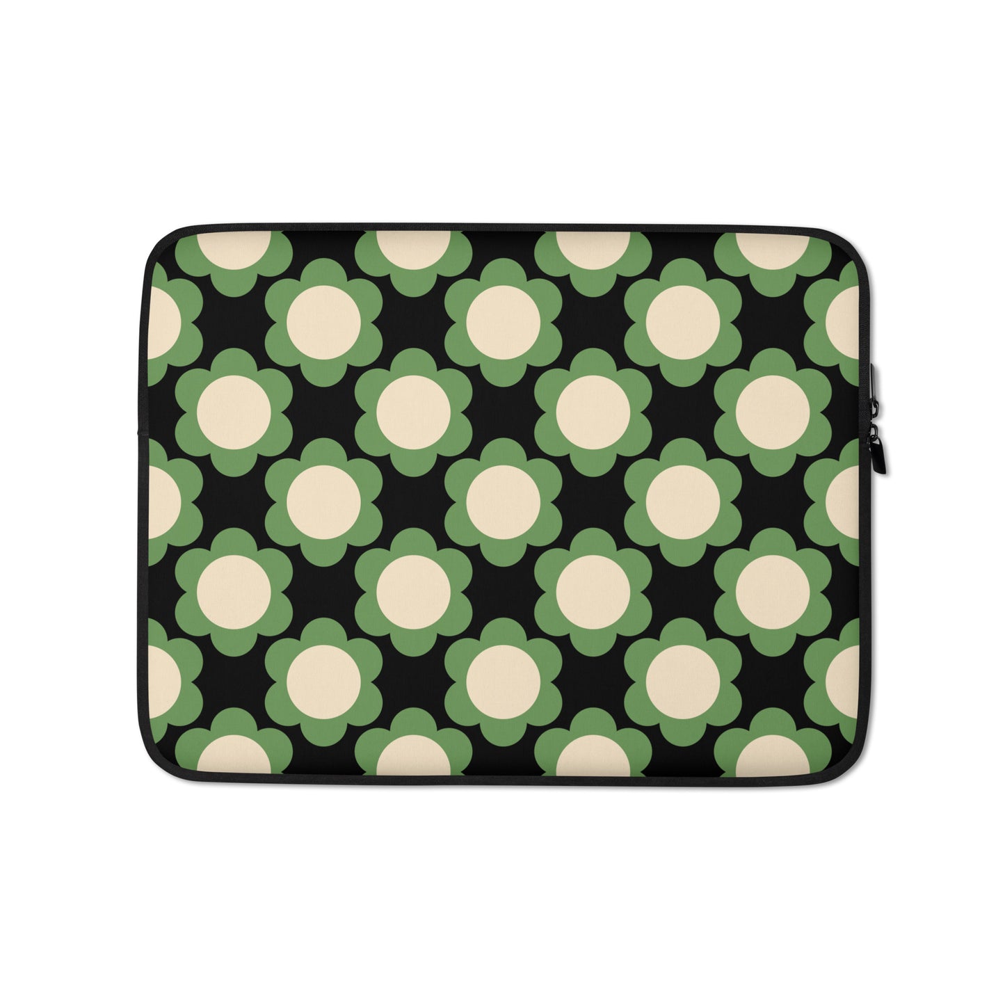 Laptop Sleeve - ELLIE green black | SHALMIAK