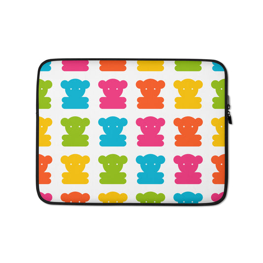 Laptop Sleeve - SWEET TEDDY white | SHALMIAK