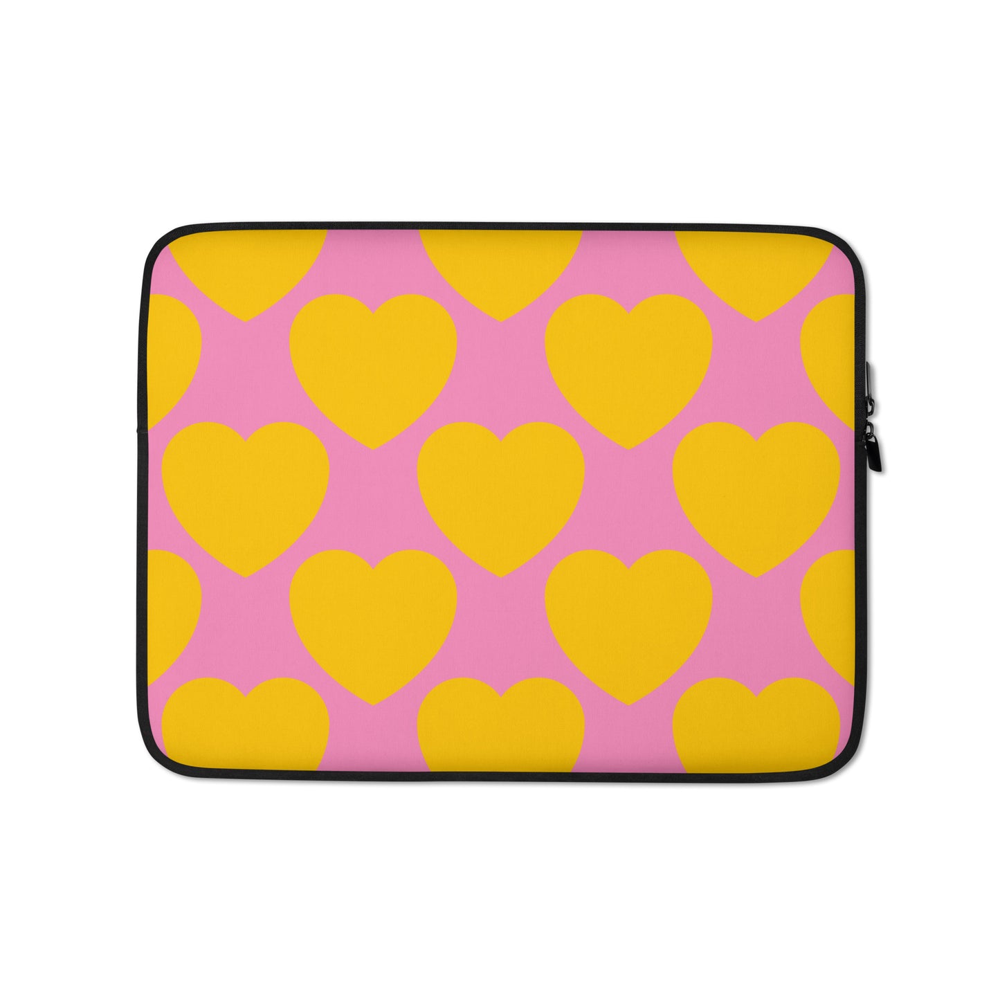 Laptop Sleeve - ELLIE LOVE yellow pink | SHALMIAK