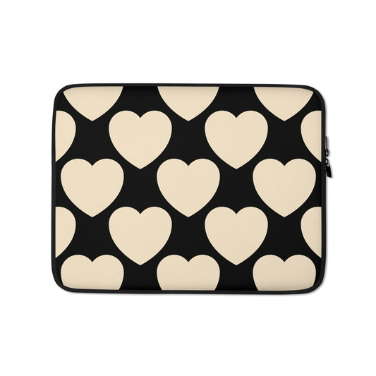 Laptop Sleeve - ELLIE LOVE black | SHALMIAK