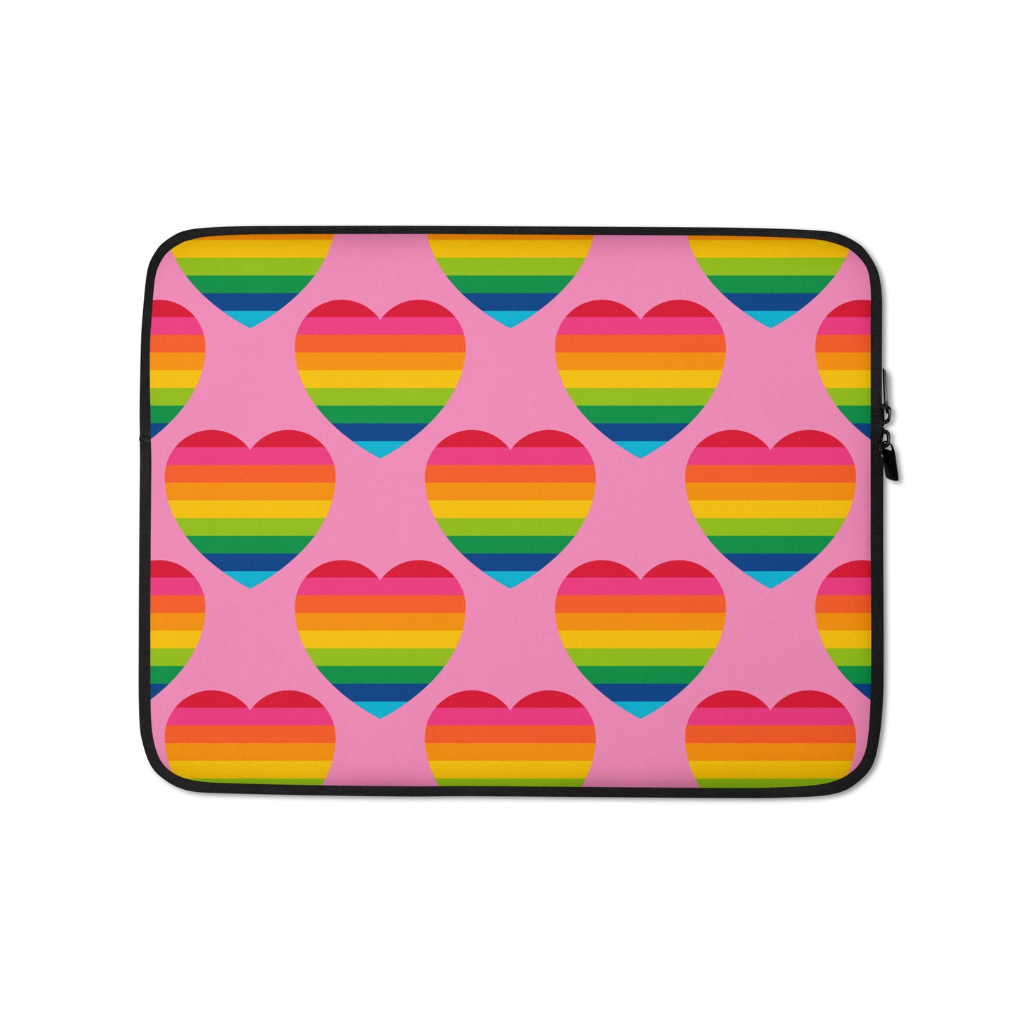 Laptop Sleeve - ELLIE LOVE rainbow pink | SHALMIAK