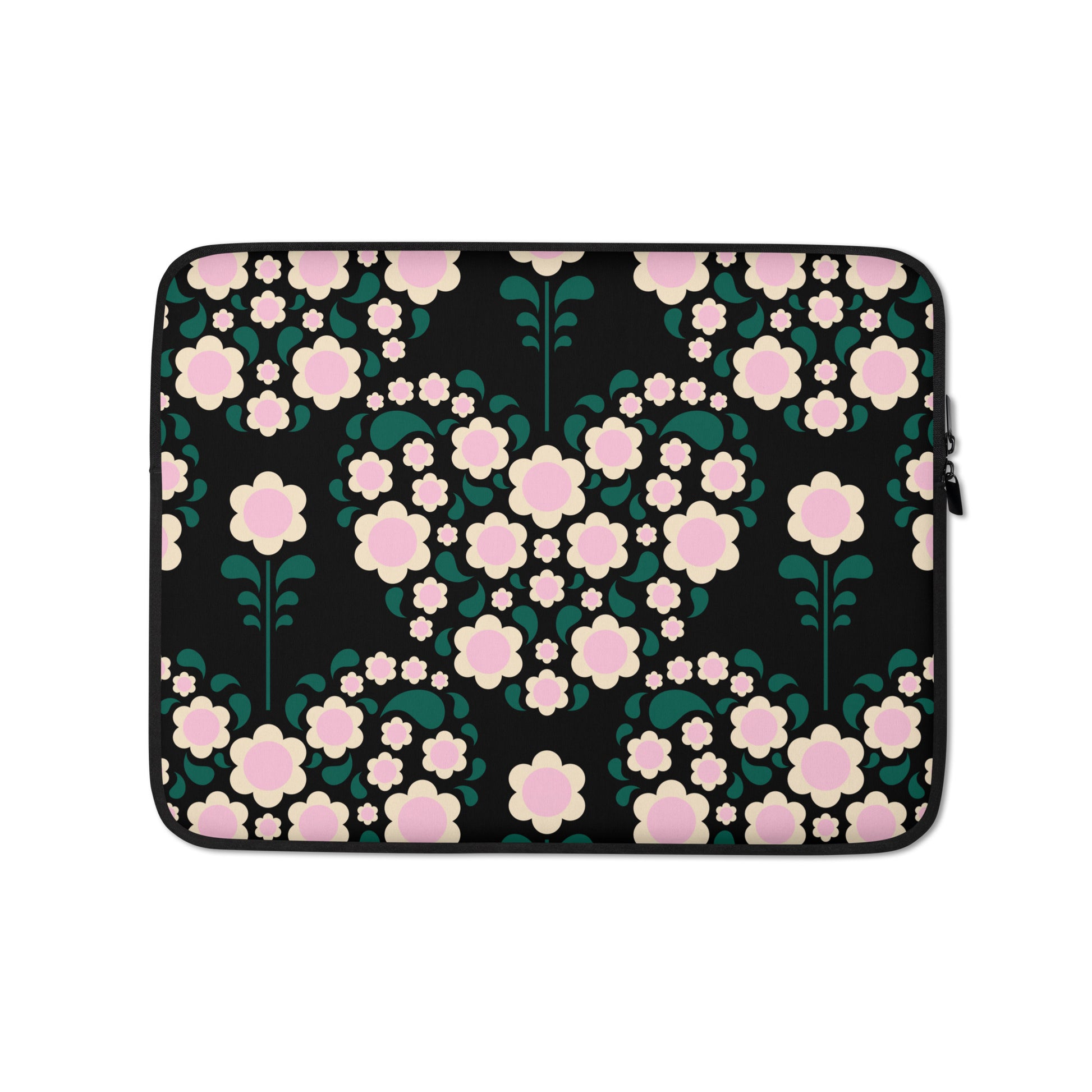 Laptop Sleeve - HEARTBEAT pink black | SHALMIAK
