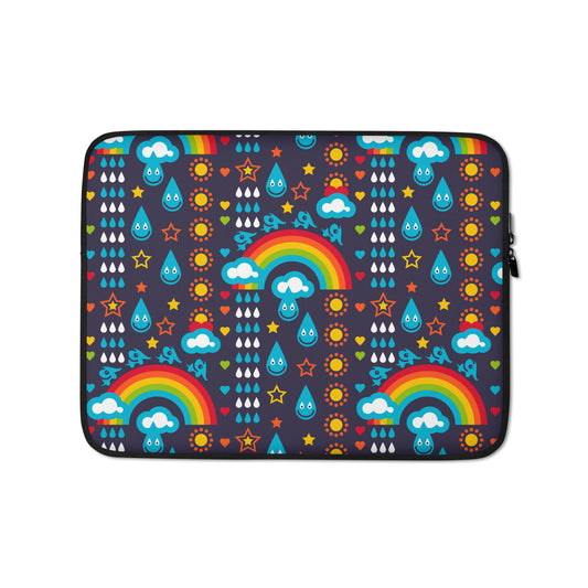 Laptop Sleeve - RAINBOWPHANT blue | SHALMIAK