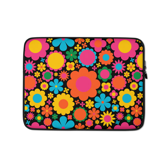 Laptop Sleeve - BLOOMPOP happy | SHALMIAK