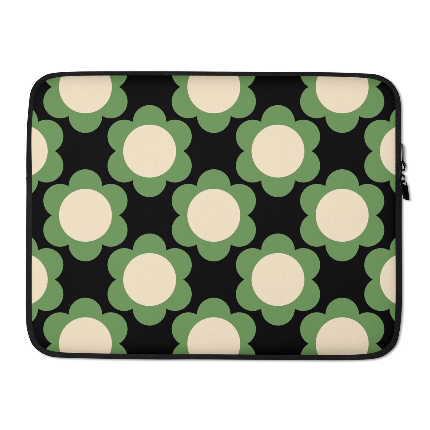 Laptop Sleeve - ELLIE green black | SHALMIAK
