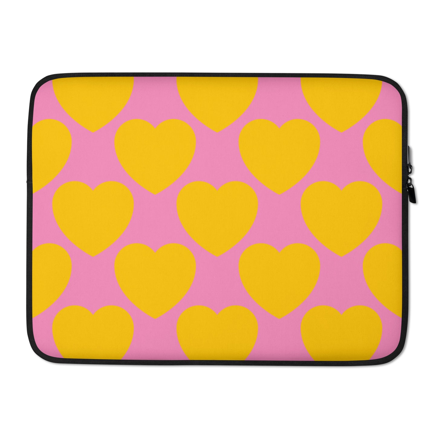 Laptop Sleeve - ELLIE LOVE yellow pink | SHALMIAK
