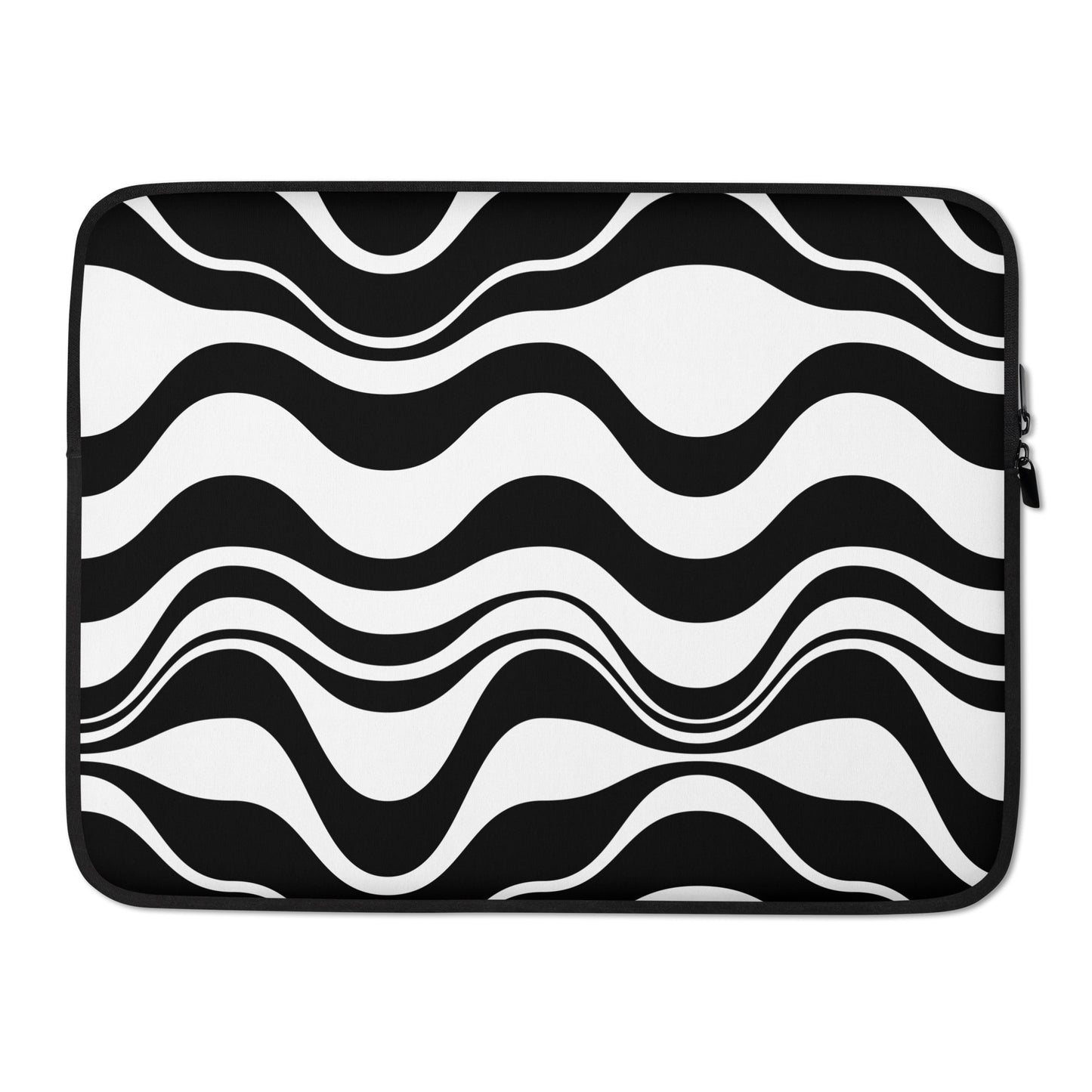 Laptop Sleeve - ENERGY WAVES black | SHALMIAK