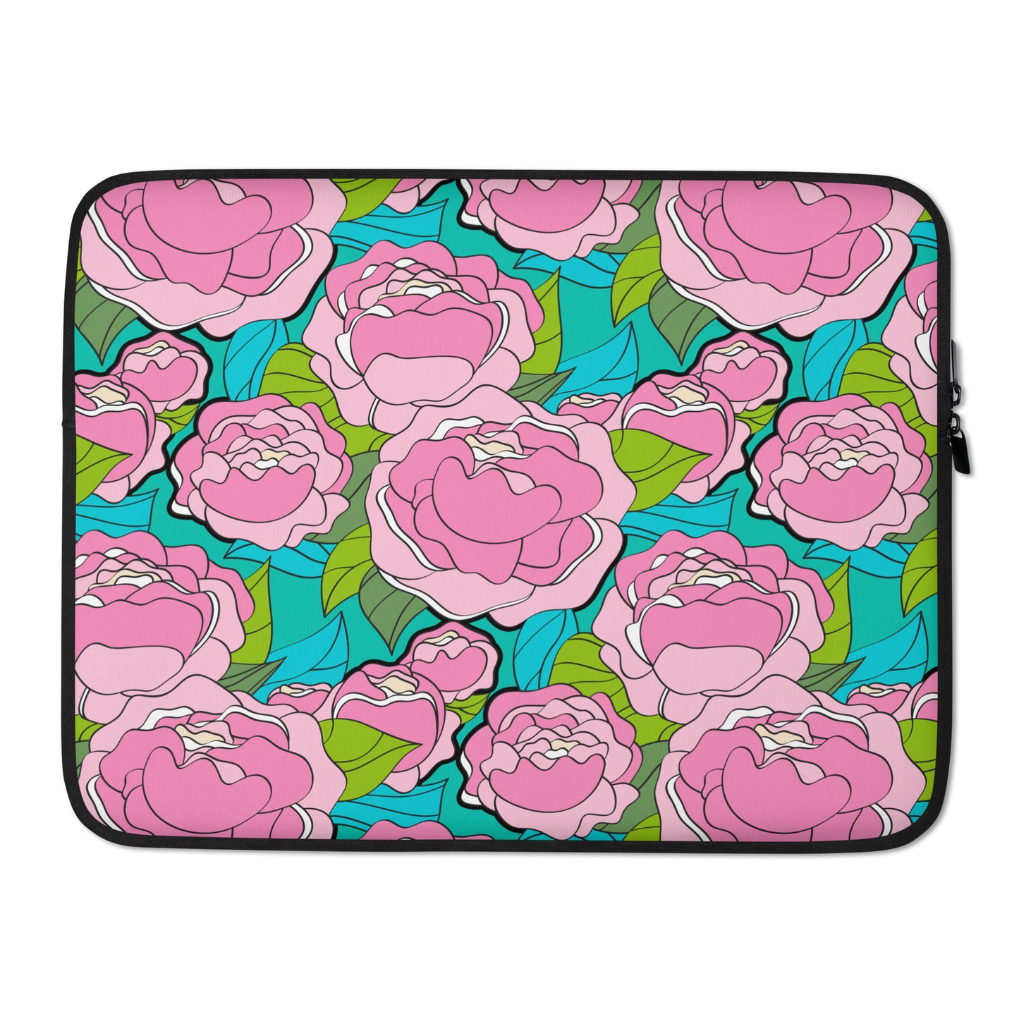 Laptop Sleeve - BE MY ONLY pink turquoise | SHALMIAK