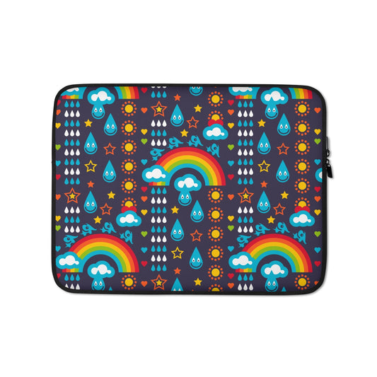 Laptop Sleeve - RAINBOWPHANT blue