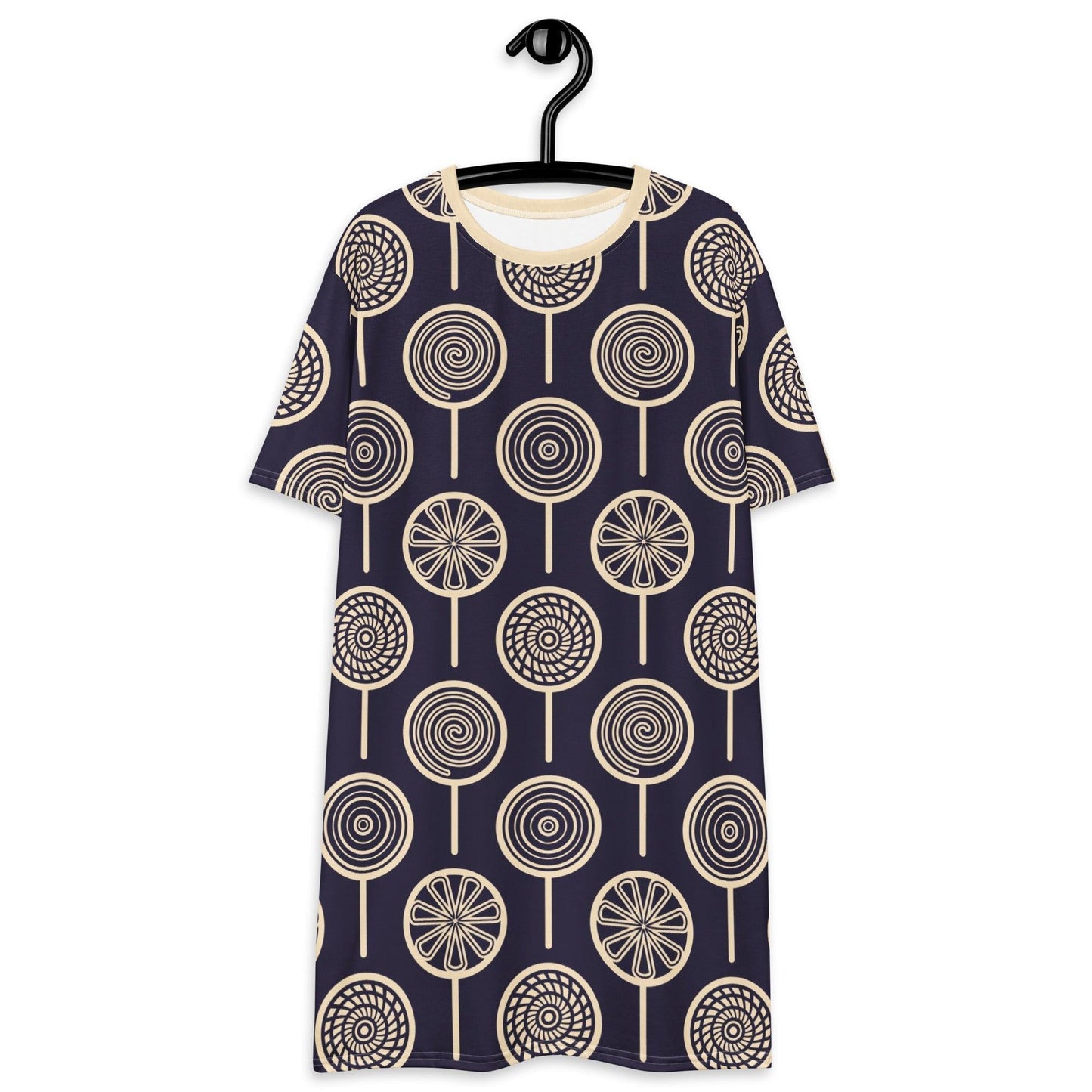 T-Shirt Dress - LOLLY dark blue