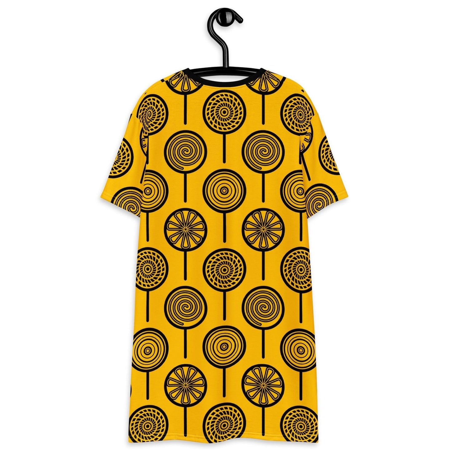 T-Shirt Dress - LOLLY yellow
