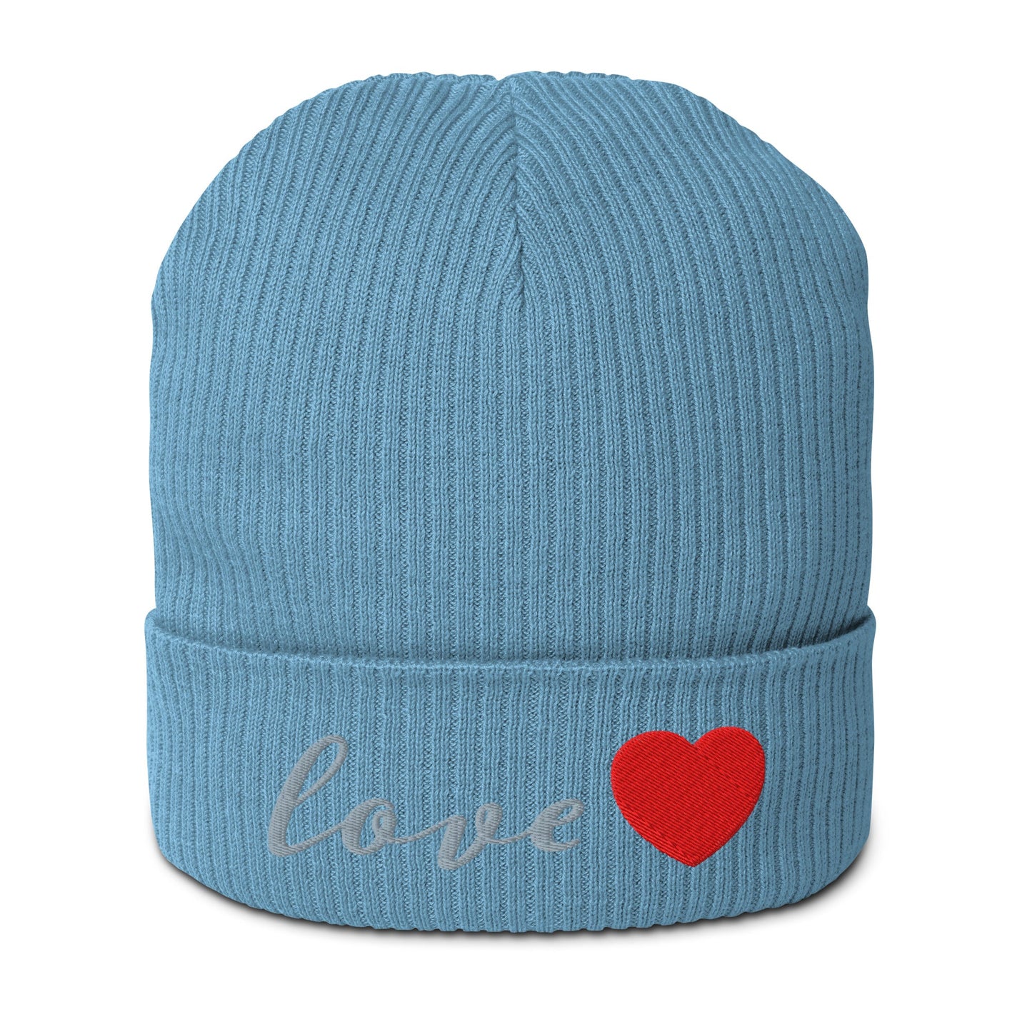 Beanie - love <3 Light Avio Blue
