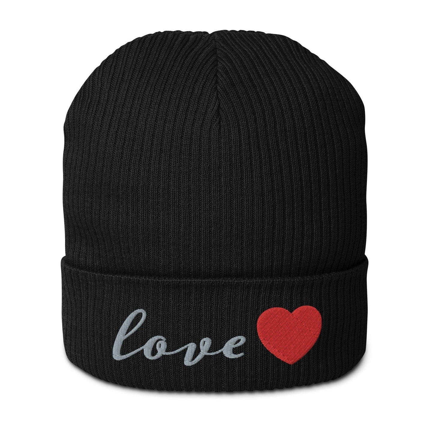 Beanie - love <3 Black