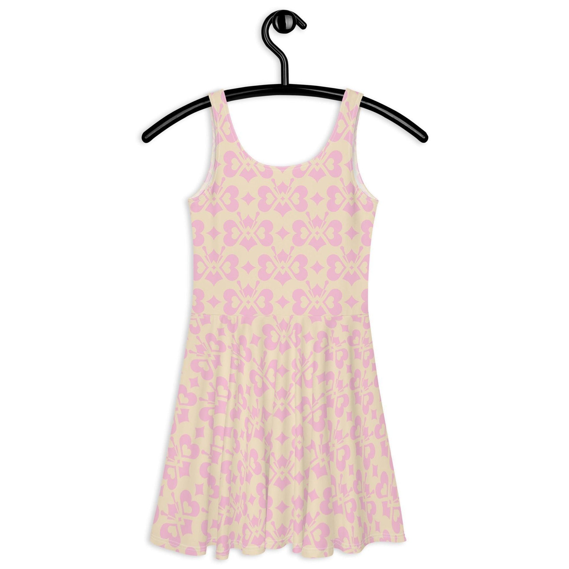 Skater Dress - LOVE BUTTERFLY tenderpink