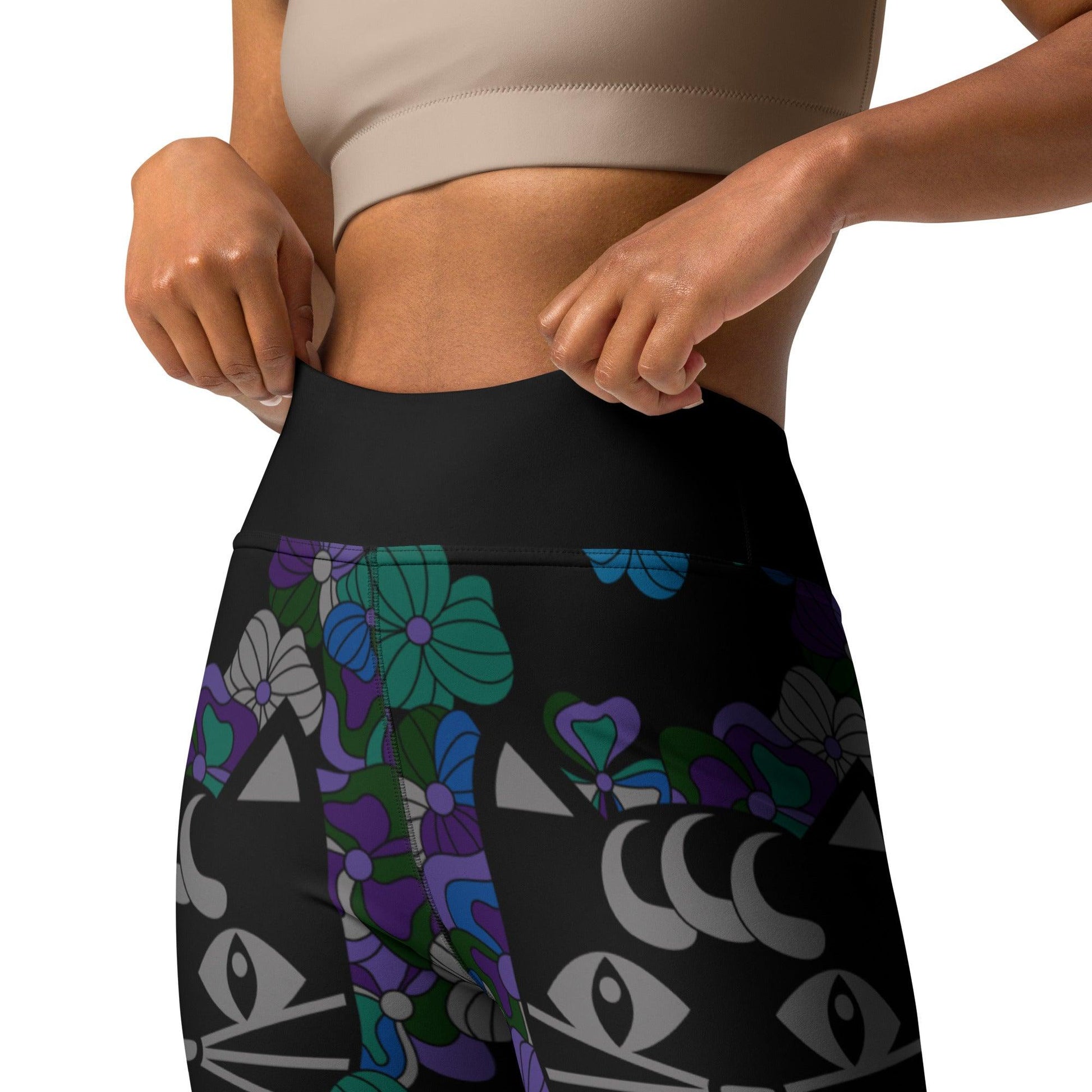 Yoga Leggings -2- MAGICAT mystic