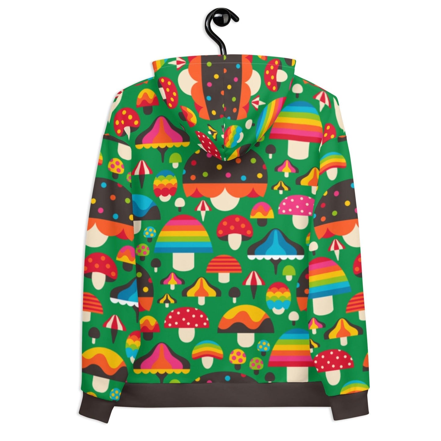 Hoodie - MUSHROOM MANIA green