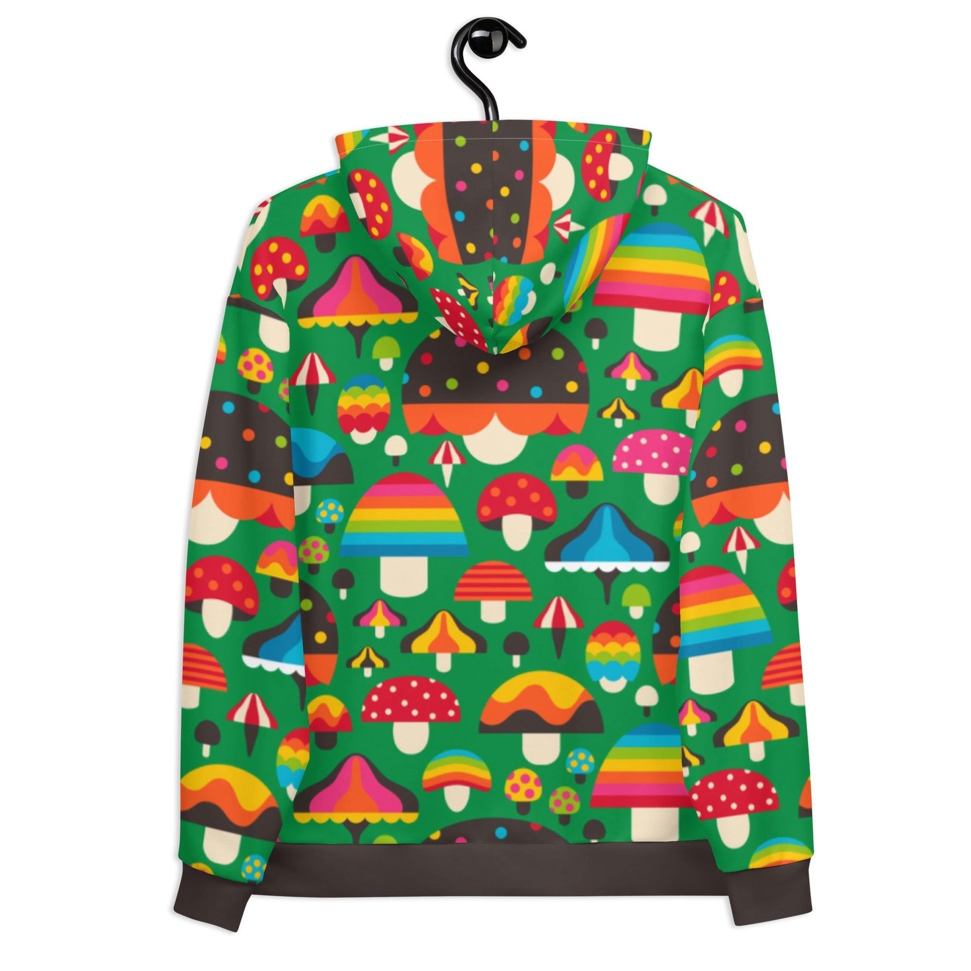 Hoodie - MUSHROOM MANIA green