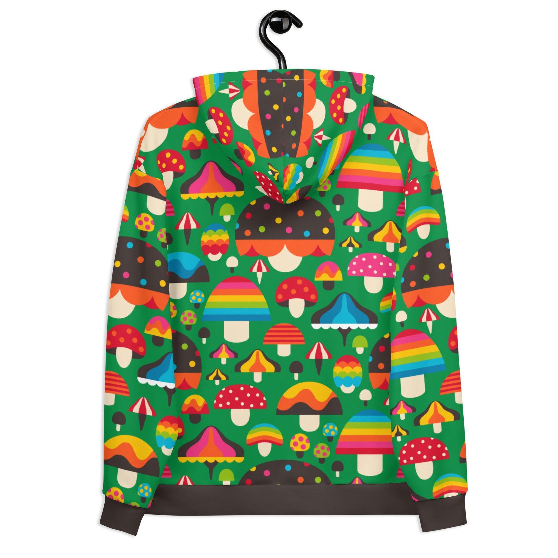Hoodie - MUSHROOM MANIA green