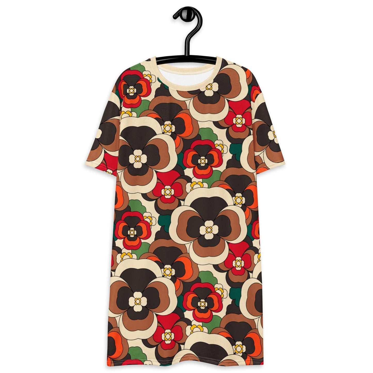T-Shirt Dress - PANSY FANTASY retro