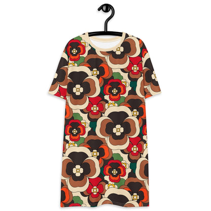 T-Shirt Dress - PANSY FANTASY retro