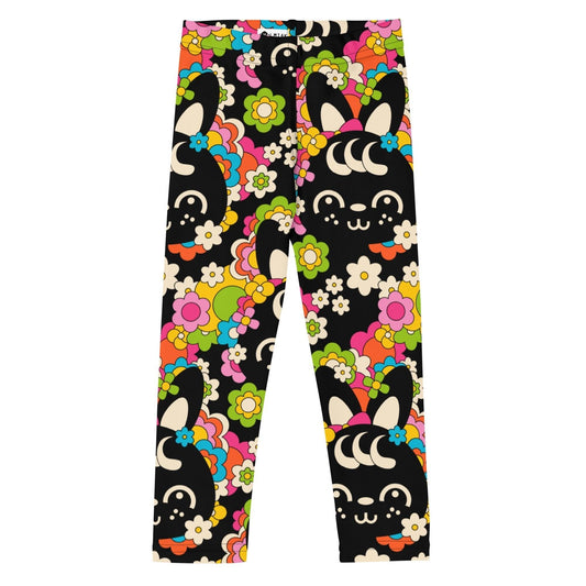 Kids' Leggings -2- POPBUNNY black