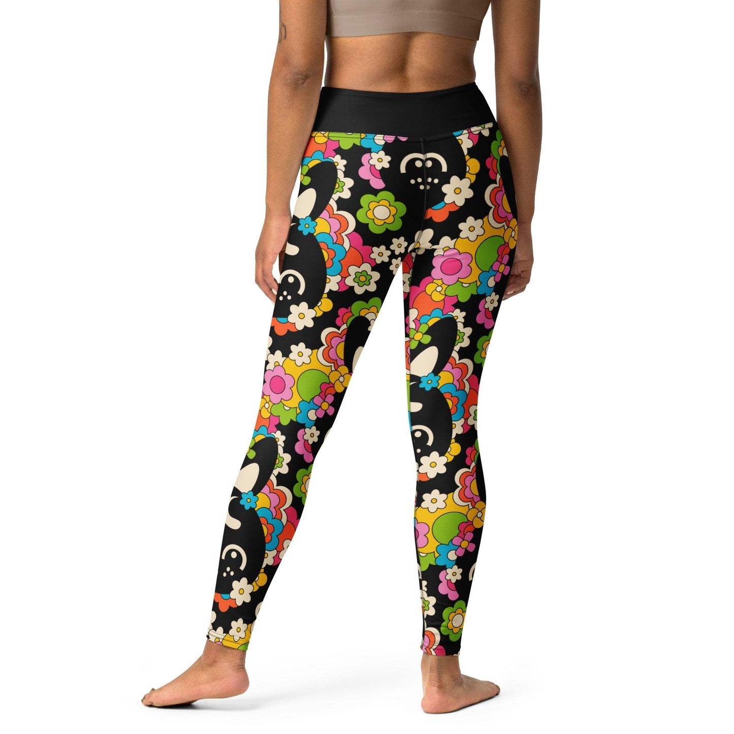 Yoga Leggings -2- POPBUNNY black