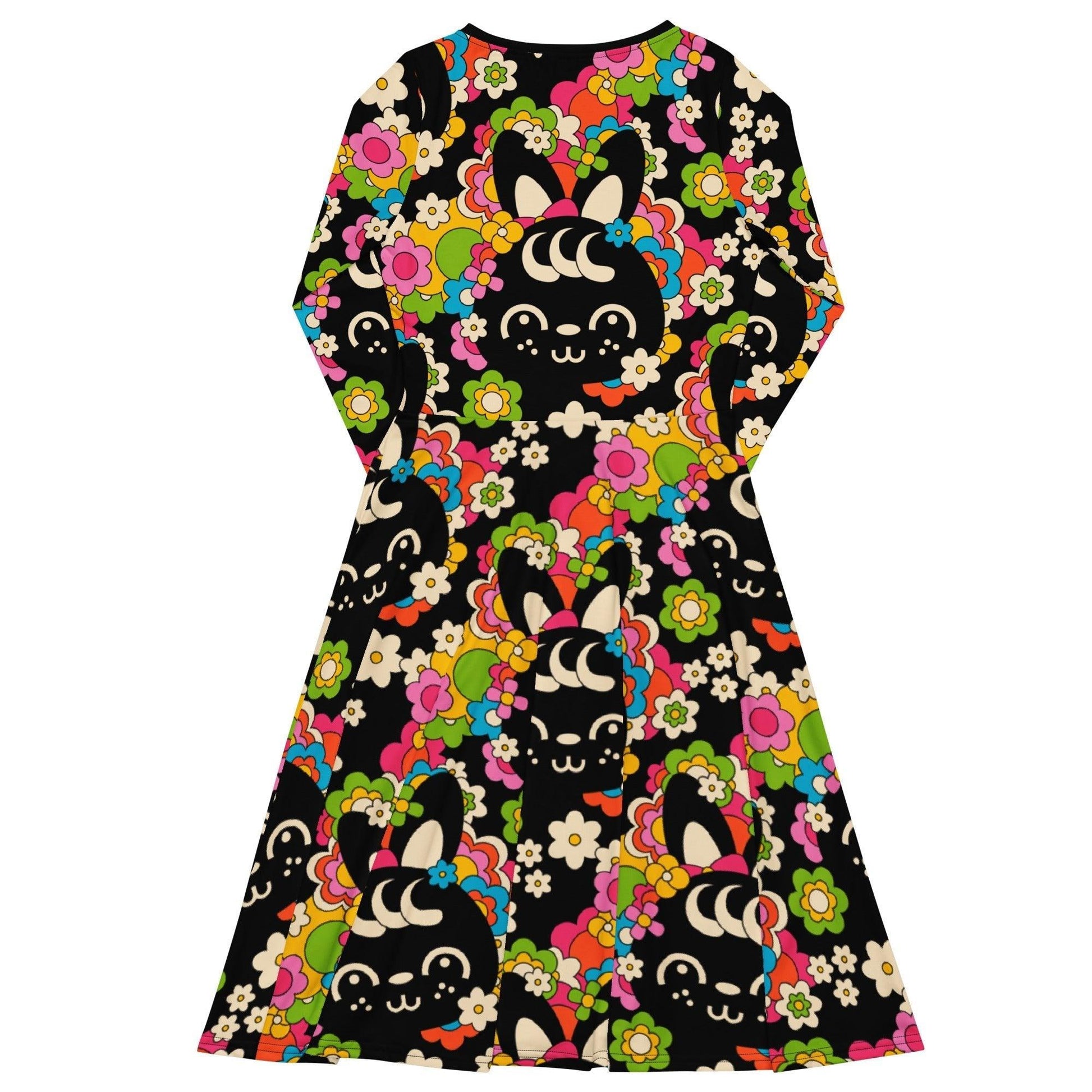 Midi Dress - POPBUNNY black