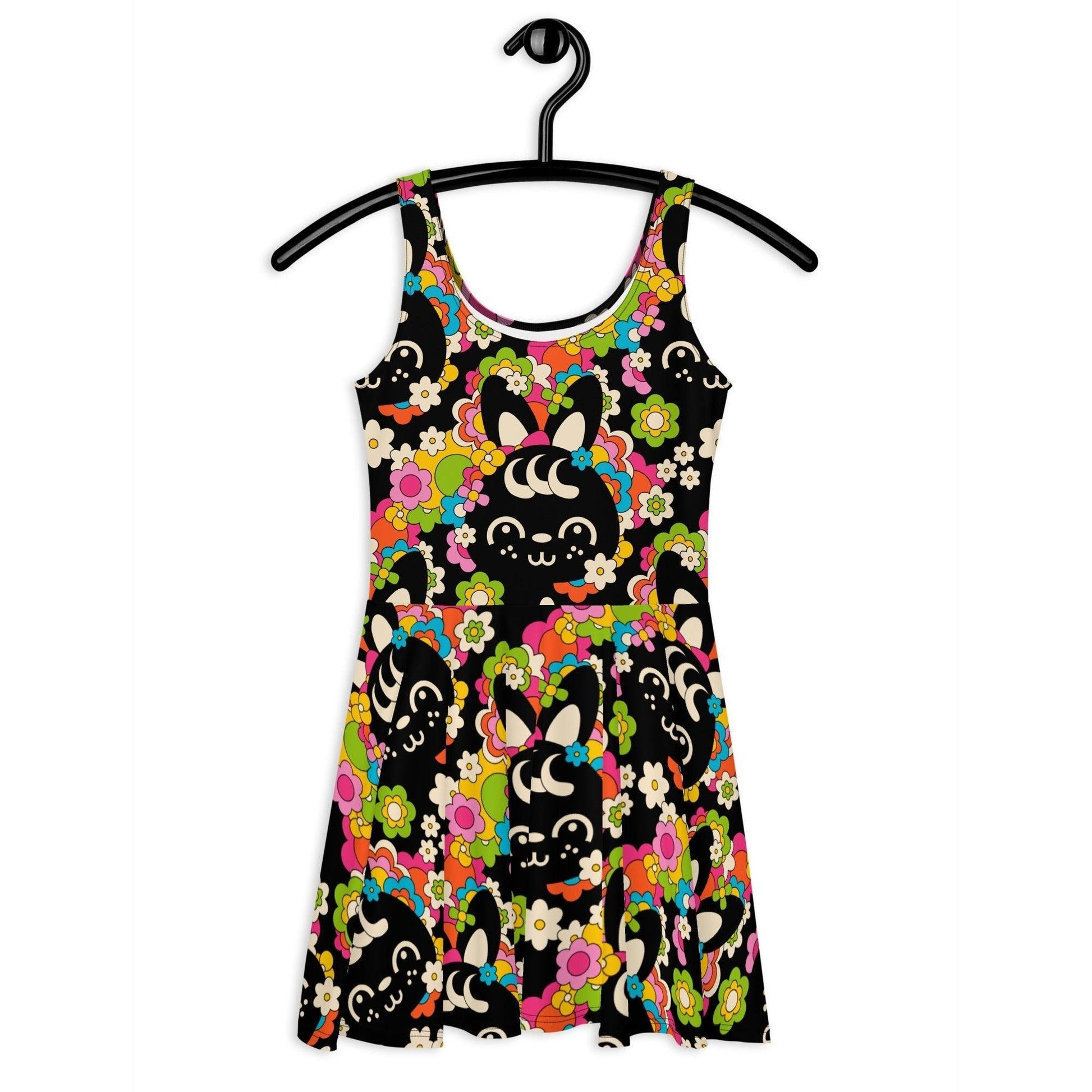 Skater Dress - POPBUNNY black