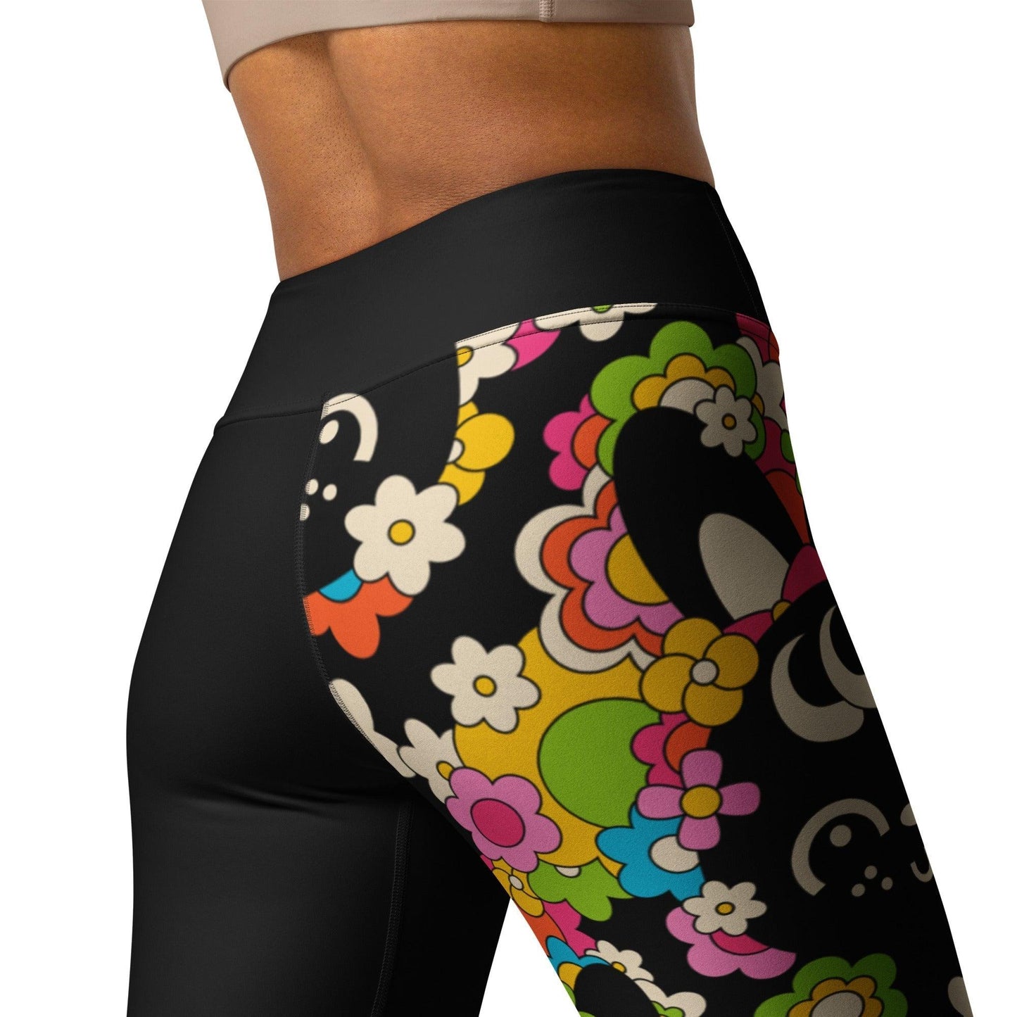 Yoga Leggings - POPBUNNY black