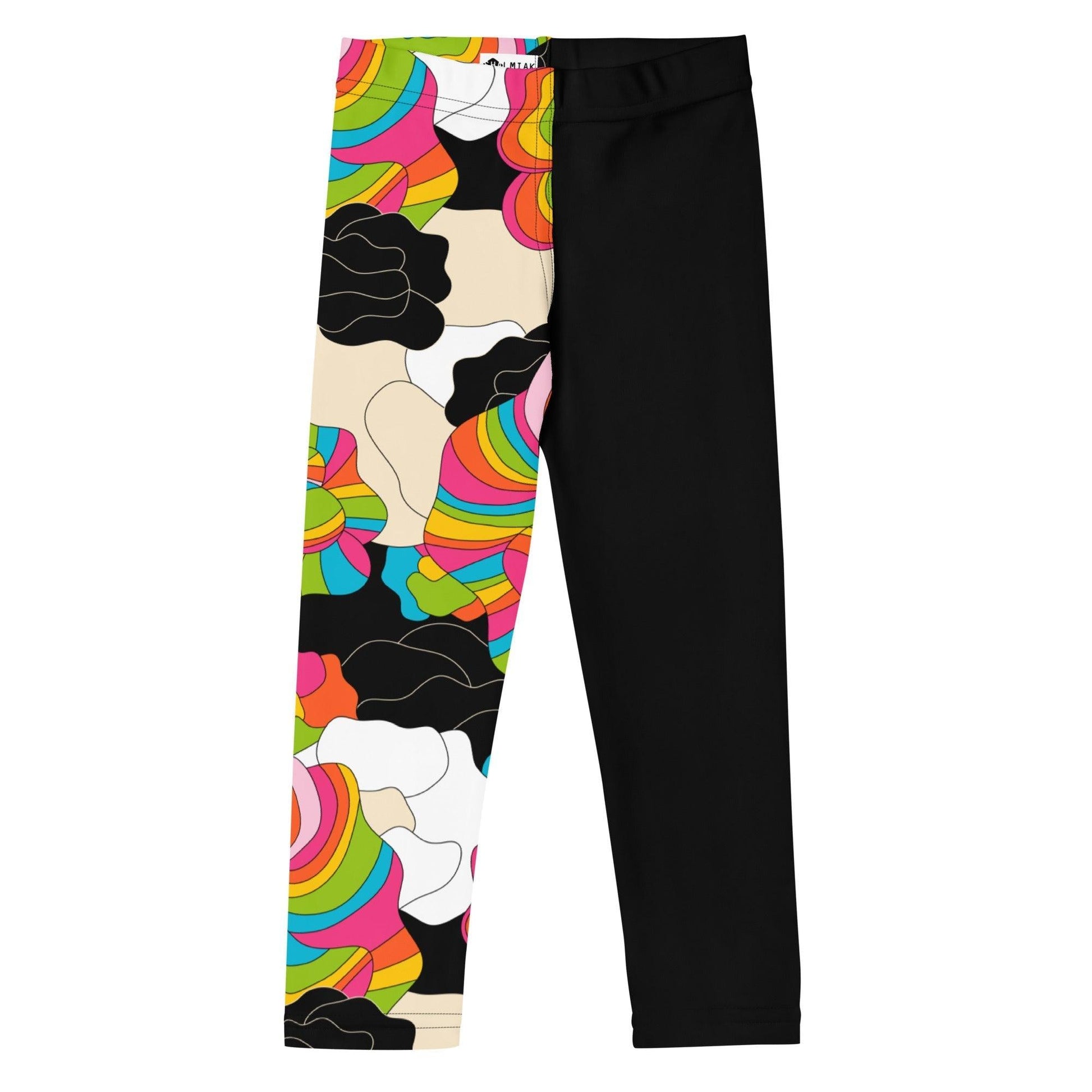 Kids' Leggings - RAINBOW POPPY