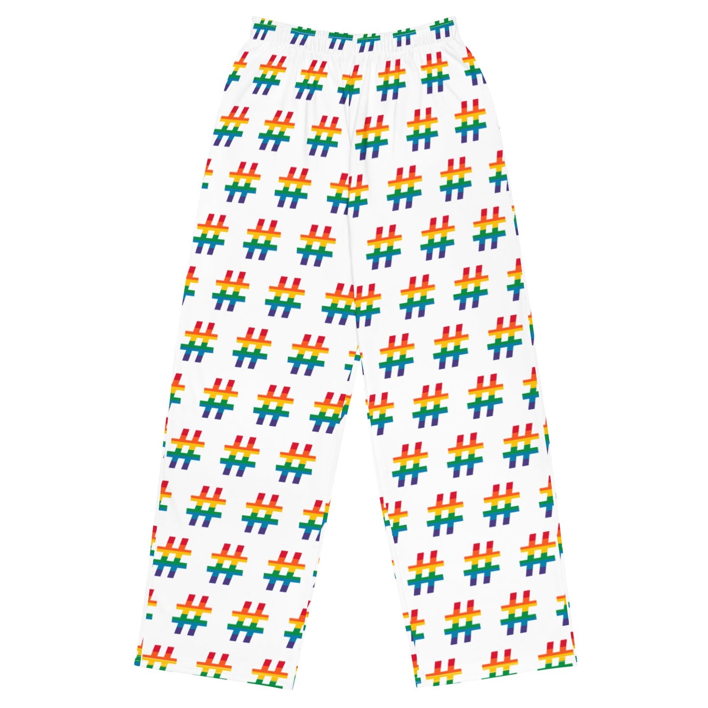 Pants - #RAINBOW white