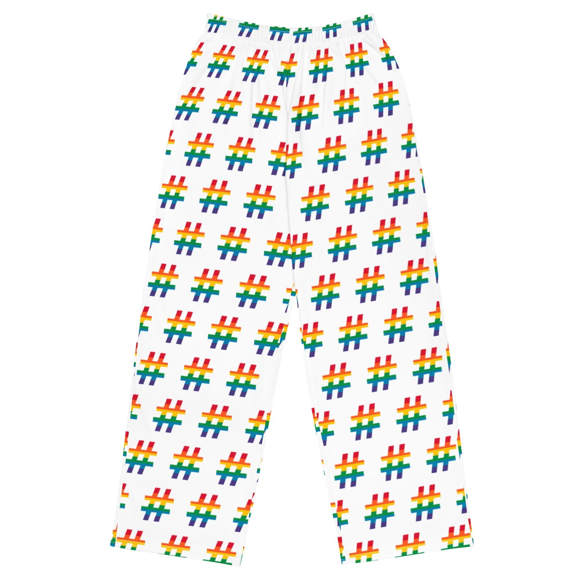 Pants - #RAINBOW white